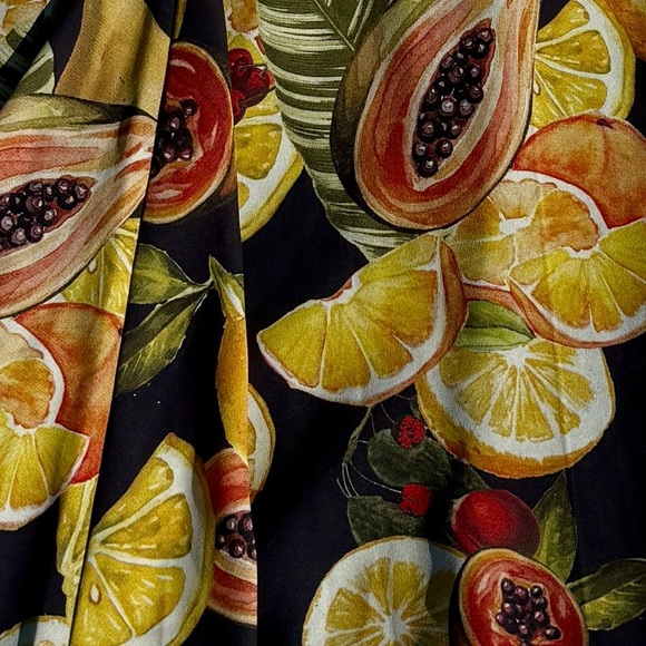 Gianni Bini Citrus Print Mini Dress ๐๐ - Picture 3 of 6